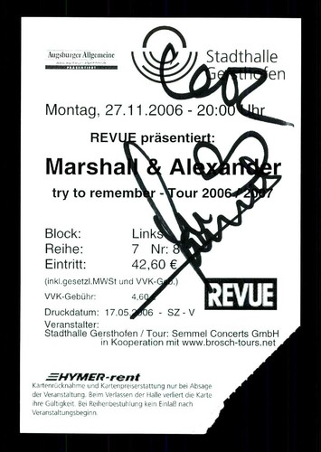 Marshall und alexander - marshall,
